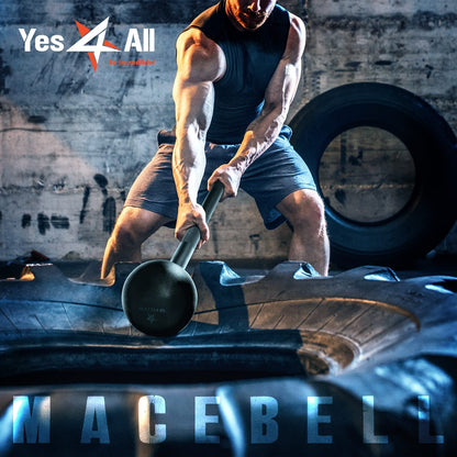Adjustable Steel Mace Bell – Full-Body Strength & Grip Trainer