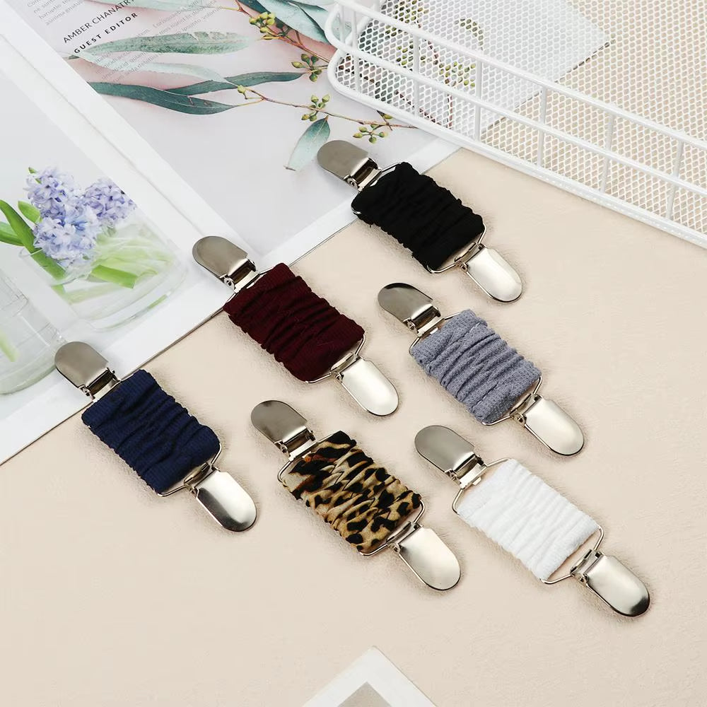 Dress Clip Back Cinch Elastic Clothes Clip Set