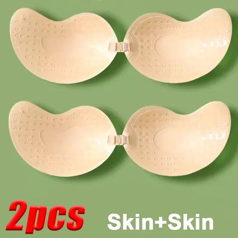 Invisible Strapless Adhesive Push-Up Bra Seamless