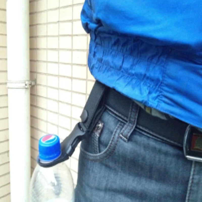 Quickdraw Carabiner Outdoor Hike Water Bottle Buckle