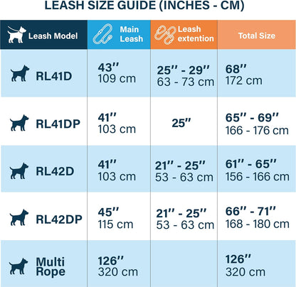 Heavy-Duty Bungee Dog Leash – No-Pull Shock Absorbing Lead