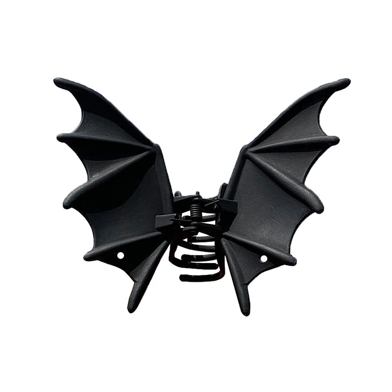 Halloween Metal Bat Hair Clip Accessory