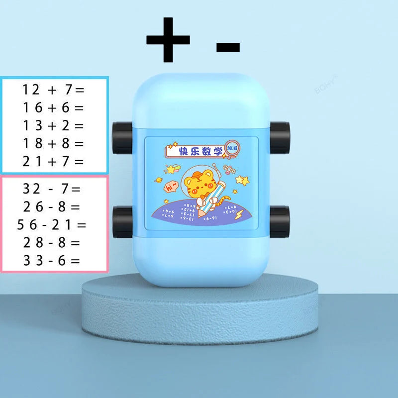 2-In-1 Teaching Stamp Fill-In Roller Math Tool