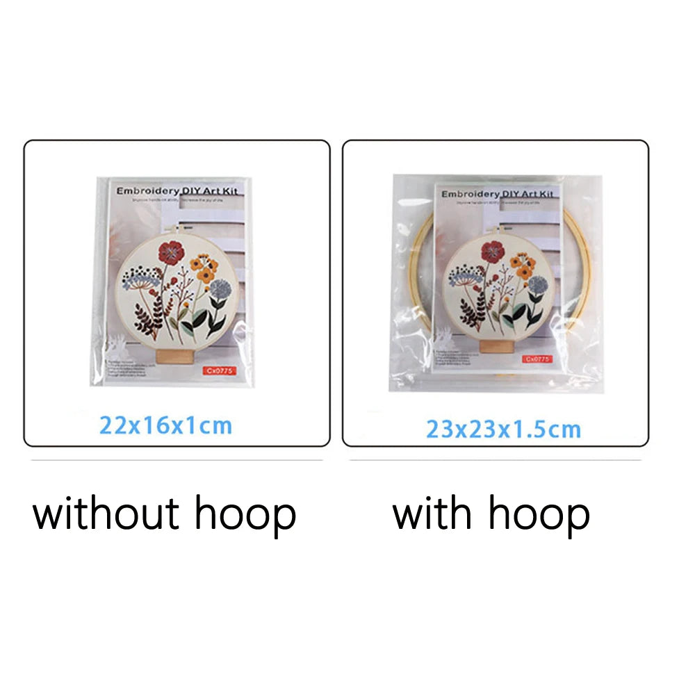 Embroidery Kit for Beginners Starter Set