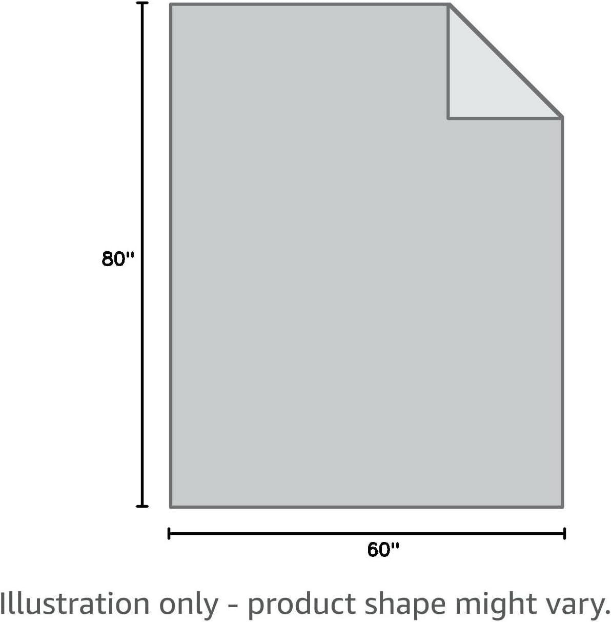 Sherpa Fleece Throw Blanket for Couch 60X80