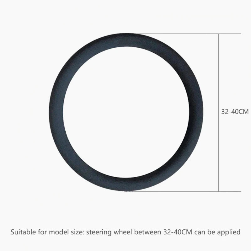 Car Silicone Steering Wheel Cover Sweat-Absorbing Non-Slip