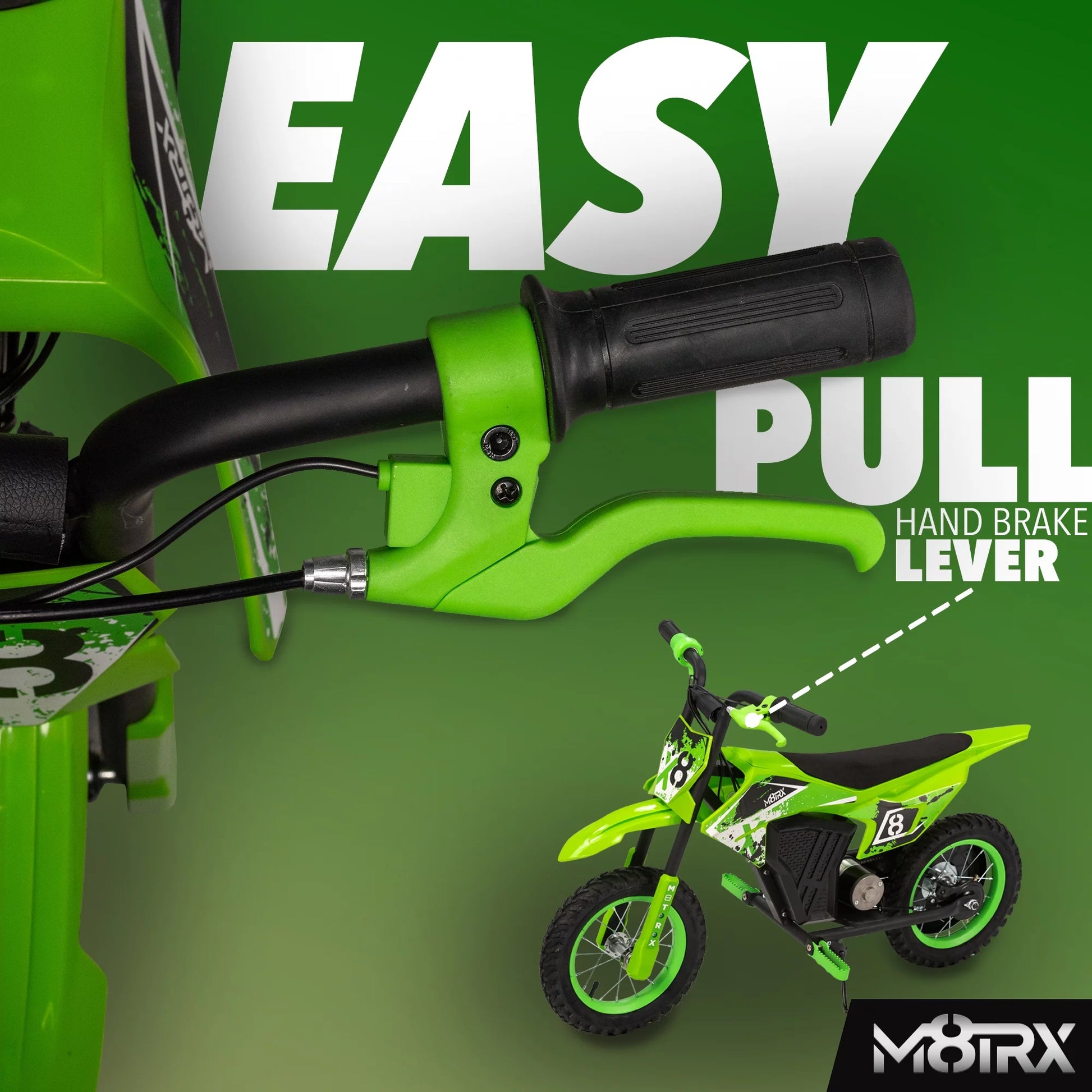 12V Electric Kids Dirt Bike – Battery-Powered Ride-On Motorcycle