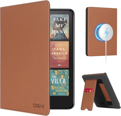 PU Leather Kindle Case with Stand – Auto Sleep/Wake Cover