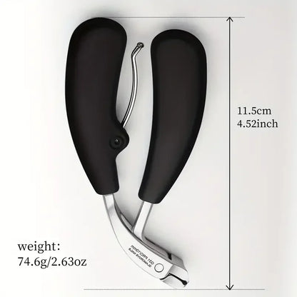 Heavy-Duty Anti-Splash Wide Fingernail Clippers