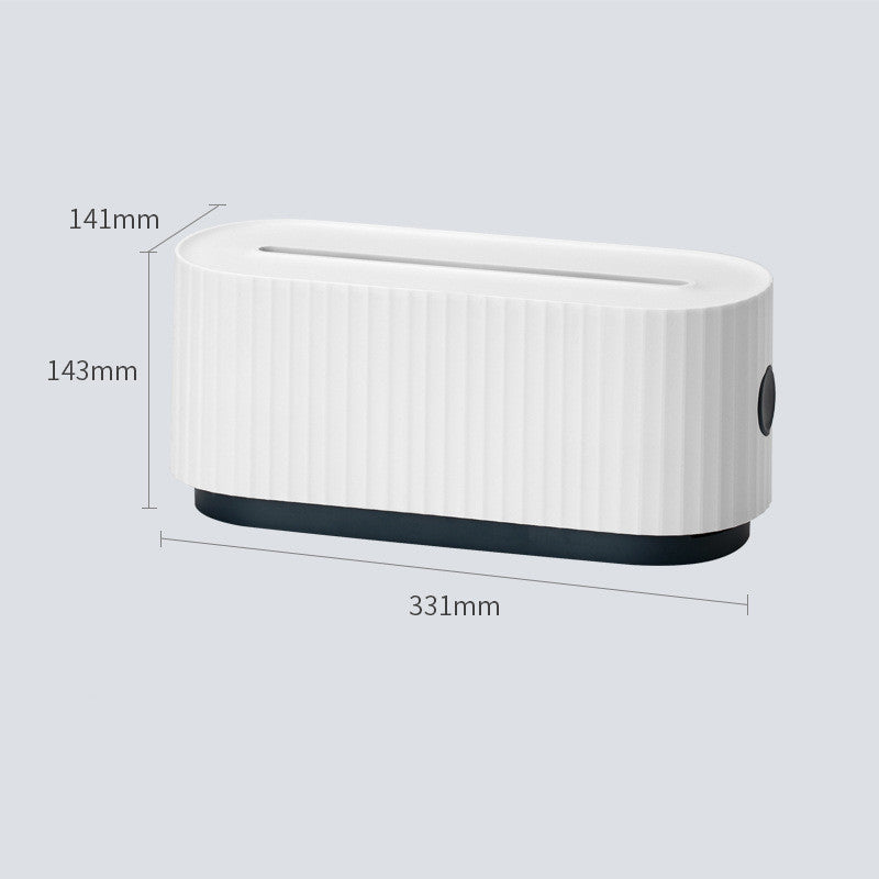 Hide Messy Cords with a Clean Cable Storage Box