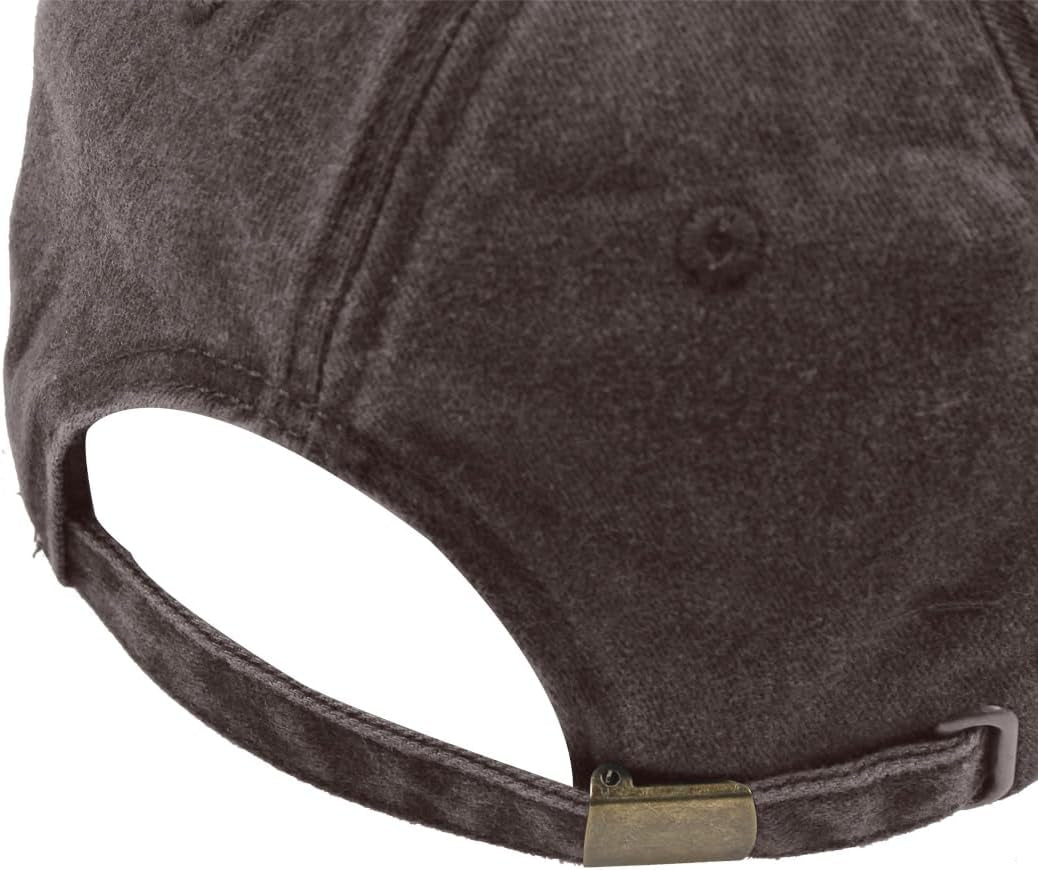 Vintage Washed Distressed Trucker Hat – Adjustable Dad Cap