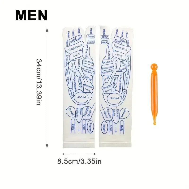 Massage Foot Socks Acupressure Reflexology Foot Care