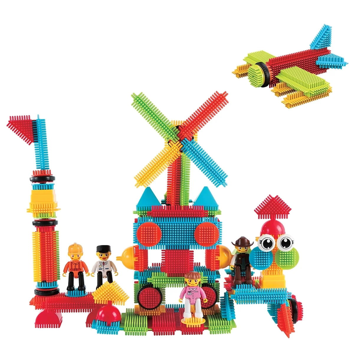 Magnetic Tiles 116PCS Hedgehog Playset STEM Building Blocks