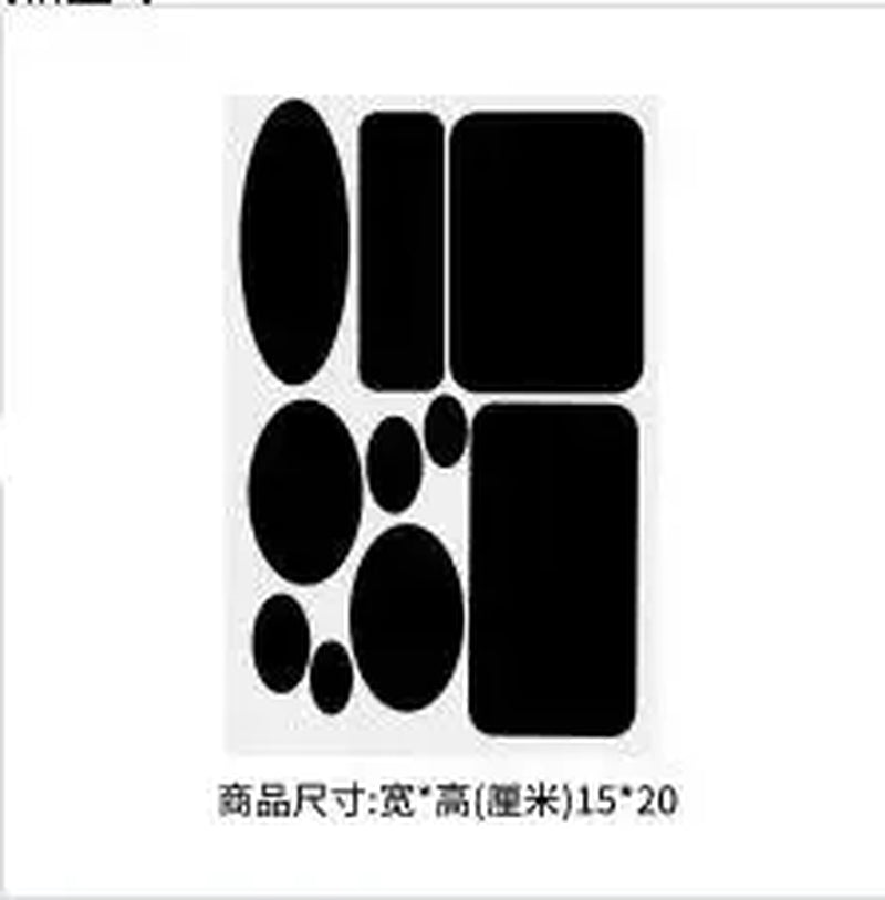 Waterproof Self-Adhesive Patches Assorted Shapes