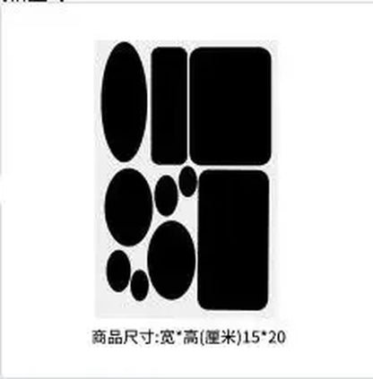 Waterproof Self-Adhesive Patches Assorted Shapes