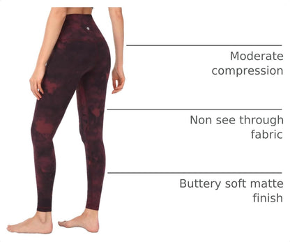 High-Waisted Athletic Leggings 28" – Buttery Soft Full Length
