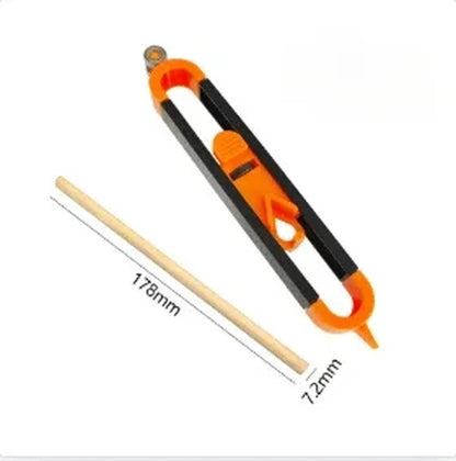 Profile Scribing Ruler Adjustable Locking Mechanism