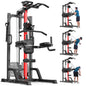 High/Low Pulley Home Gym Station – Lat Pulldown & Cable Row