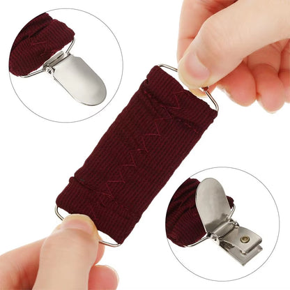 Dress Clip Back Cinch Elastic Clothes Clip Set