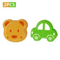 Sandwich Mould Bear Cat Rabbit Shaped Bread Mold Cutter