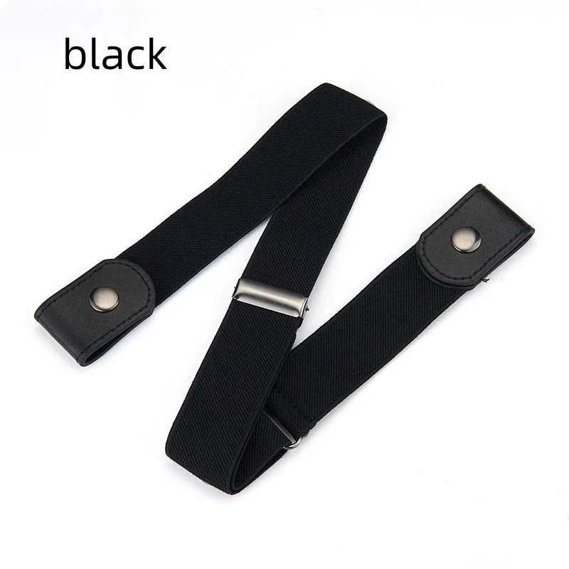 Buckle-Free Adjustable Stretch Elastic Waist Belt