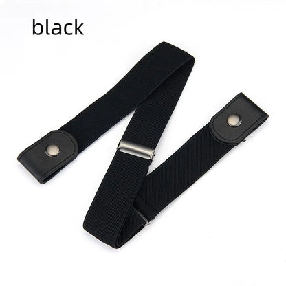 Buckle-Free Adjustable Stretch Elastic Waist Belt