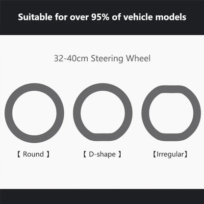 Car Silicone Steering Wheel Cover Sweat-Absorbing Non-Slip