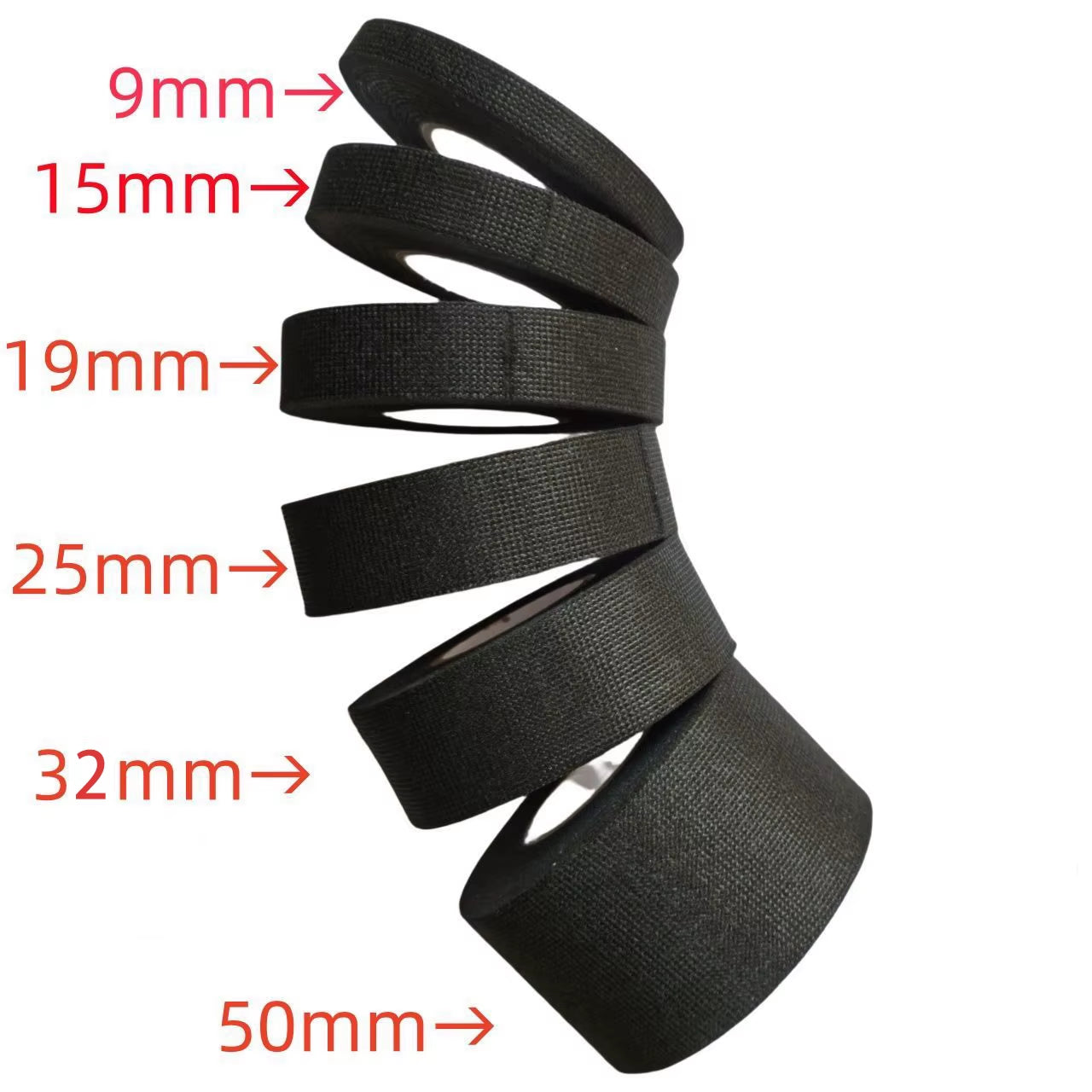Flannel Cloth Self-Adhesive Fabric Harness Tape