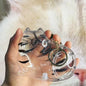 Small Cat Fur Storage Pendant Ornament Container