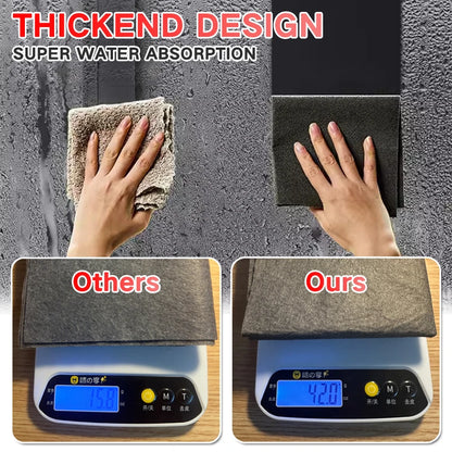 Thickened Magic Cleaning Cloth Microfiber Glass Towel