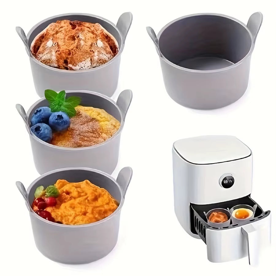 Air Fryer Silicone Egg Poacher Cups Set