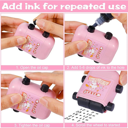 2-In-1 Teaching Stamp Fill-In Roller Math Tool