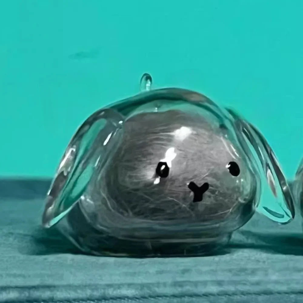 Small Cat Fur Storage Pendant Ornament Container